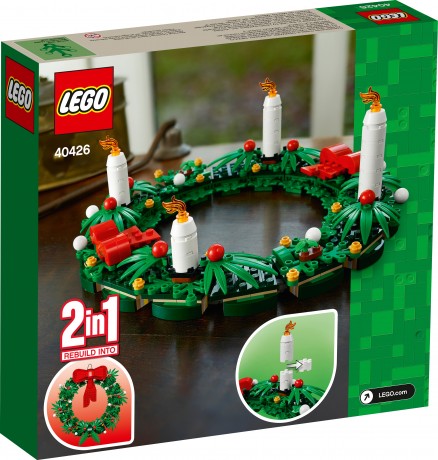 Lego 2-in-1-Adventskranz Рождественский венок 2-в-1