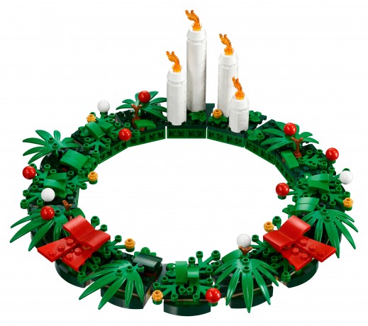 Lego 2-in-1-Adventskranz Рождественский венок 2-в-1