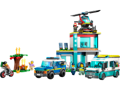 Lego Hauptquartier der Rettungsfahrzeuge Штаб спасательной машины