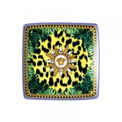 Rosenthal meets Versace Rosenthal Versace Jungle Animalier Schalchen quadratisch flach 12 cm Rosenthal Versace Jungle Animalier Миска квадратная плоская 12 см