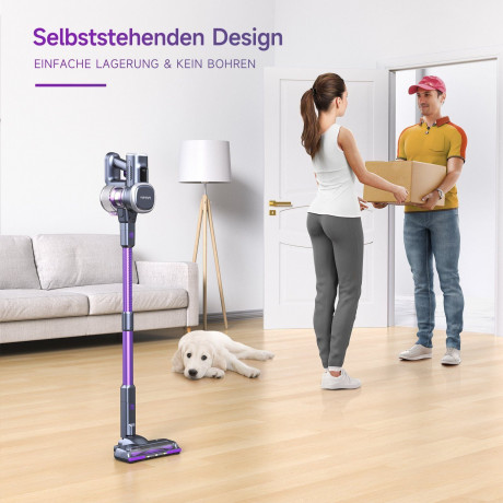 oyajia oyajia Akku-Stielstaubsauger kabellos 6in1 Freistehender Akkusauger 25,9V, 235,00 W, beutellos, 50Min. Laufzeit fur Hartboden, Teppich, Tierhaare Blau Беспроводной пылесос oyajia с ручкой, беспроводной отдельностоящий беспроводной пылесос 6-в-1, 25