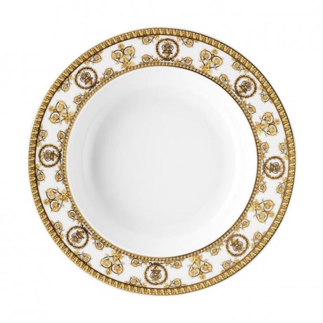Rosenthal meets Versace Rosenthal Versace I love Baroque - Bianco Suppenteller 22 cm Rosenthal Versace I love Baroque - Суповая тарелка Bianco 22 см