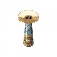 Rosenthal meets Versace Rosenthal Versace Barocco Mosaic Vase / Leuchter h: 18 cm Ваза/подсвечник Rosenthal Versace Barocco Mosaic h: 18 см