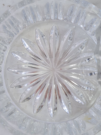 Шкатулка винтажная Walther Glas Im Still, хрусталь, 11,5 x 5 см, Германия, 1960-70гг.