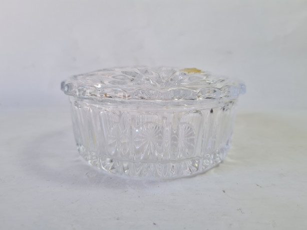 Шкатулка винтажная Walther Glas Im Still, хрусталь, 11,5 x 5 см, Германия, 1960-70гг.