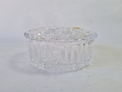 Шкатулка винтажная Walther Glas Im Still, хрусталь, 11,5 x 5 см, Германия, 1960-70гг.