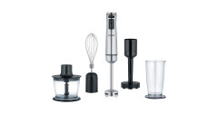Severin Severin SM 3774, Stabmixer schwarz/edelstahl (geburstet), mit Zubehor-Set schwarz/edelstahl (geburstet) Severin SM 3774, погружной блендер черный/нержавеющая сталь (брашированная), с набором аксессуаров