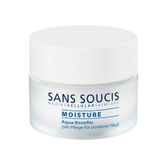 Sans Soucis Aqua Benefits 24h Pflege fur trockene Haut Gesichtscreme  Moisture, 50 мл