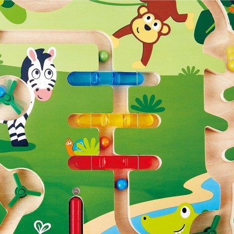 HAPE Magnetspiel Dschungel-Labyrinth Магнитная игра «Лабиринт в джунглях»