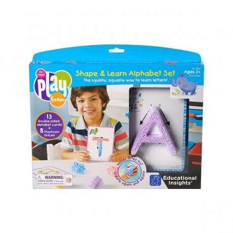 Learning Resources® Playfoam® Schaumknete Alphabet Set Набор букв Playfoam® из пенопластовой глины