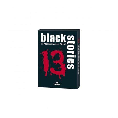 moses. Verlag black stories (Spiel). Nr.13 черные истории (игра). №13