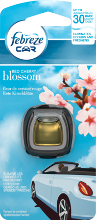 Febreze Освежитель воздуха в автомобиль красная вишня, 1 шт
