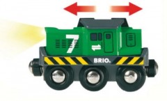 BRIO Batterie-Frachtlok Аккумуляторные перевозки