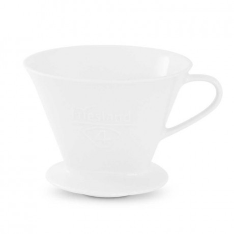 Friesland Friesland Kaffee - Kannen und Filter Kaffeefilter weiss 1x4 / 1-Loch Ausfuhrung Кофе Фрисландия - кофейники и фильтры Фильтр для кофе белый 1x4 / версия с 1 отверстием