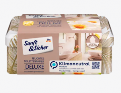 Sanft&amp;Sicher  Feuchtes Toilettenpapier Deluxe Kamille Box, 50 St Влажная туалетная бумага deluxe, 50 шт
