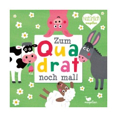 Magellan Verlag Zum Quadrat noch mal!: Bauernhoftiere (Kinderspiel) Снова квадрат!: Животные на ферме (Детская игра)