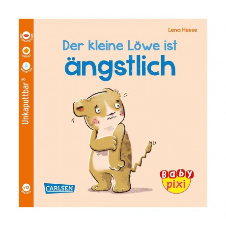 Carlsen Verlag Baby Pixi (unkaputtbar) 111: VE 5 Der kleine Lowe ist angstlich (5 Exemplare) Baby Pixi (unbreakable) 111:VE 5 Львенок боится (5 экз.)
