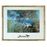 Claude Monet Клод Моне Бордигера, репродукция, печать, 31,5 см x25,5 см, 1960г., Германия 