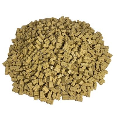 LEGO LEGO 1x2 Mauersteine Beige - 500 Stuck - Tan bricks 98283 LEGO 1x2 кирпичи бежевого цвета — 500 штук — коричневые кирпичи 98283
