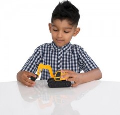 JCB Kleiner Bagger mit Licht  Sound Маленький экскаватор с легким звуком