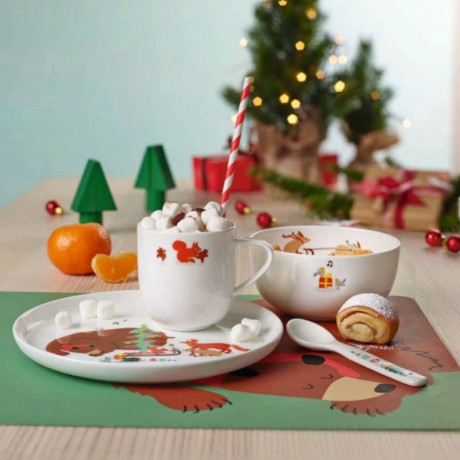ASA SELECTION ASA Kids Christmas for Bruno Kindergeschirrset 5-tlg. Набор детской посуды ASA Kids Christmas for Bruno 5 предм.