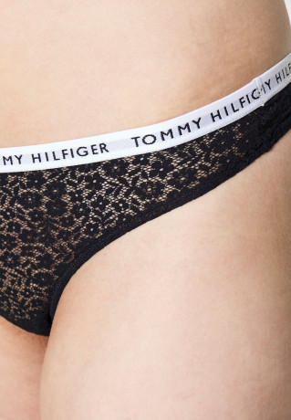 Tommy Hilfiger THONG 3 PACK Thong desert sky/white/rouge НАБОР 3 КОМПЛЕКТА ТРЕНАЖЕЙ Стринги небо пустыни/белый/румяна