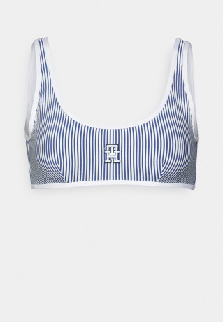Tommy Hilfiger BRALETTE   Bikini top indigo blue/ white БРАЛЕТТ лиф бикини синий индиго/белый