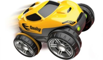 Smoby Rennbahn Flextreme Rennauto gelb Гоночная машина Racecourse Flextreme желтая