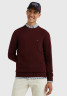 Tommy Hilfiger C-NECK Jumper deep rouge heather C-ШЕЯ Джемперы темно-красный вереск