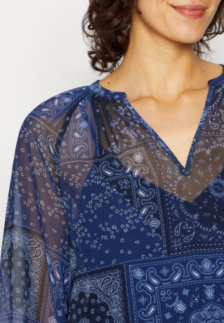 Tommy Hilfiger PAISLEY BLOUSE BRAC Blouse desert sky БЛУЗКА С ПЕЙСЛИ BRAC Блузка небо пустыни