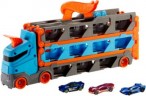 Mattel Hot Wheels 2-in-1 Rennbahn-Transporter inkl. 3 Spielzeugautos Гоночная машина Hot Wheels 2-в-1 с 3 игрушечными машинками