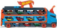 Mattel Hot Wheels 2-in-1 Rennbahn-Transporter inkl. 3 Spielzeugautos Гоночная машина Hot Wheels 2-в-1 с 3 игрушечными машинками