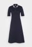 Tommy Hilfiger REG Famp;F STR 1/2ZIP MIDI Day dress desert sky REG Famp;F STR 1/2ZIP МИДИ Повседневное платье небо пустыни