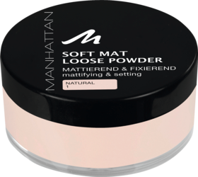 MANHATTAN Cosmetics Пудра для лица Soft Mat Loose Powder Натуральный 1, 20 г