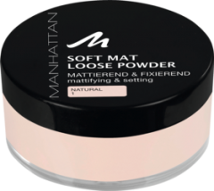 MANHATTAN Cosmetics Пудра для лица Soft Mat Loose Powder Натуральный 1, 20 г