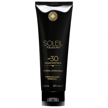 Soleil Toujours 100% Mineral Sunscreen SPF 30 Travel Size  100% минеральный солнцезащитный крем SPF 30 — дорожный размер