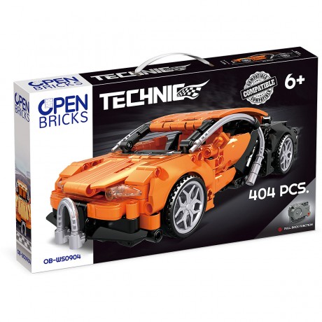 Open Bricks OPEN BRICKS Sportauto orange ОТКРЫТЫЙ КИРПИЧ спортивный автомобиль оранжевый