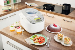 Tefal Tefal Multikocher 45in1 RK8121, 750 W, 45 automatische Kochprogramme, verzogerter Start, 5L Kapazitat  Мультиварка Tefal 45в1 RK8121, 750 Вт, 45 автоматических программ приготовления, отложенный старт, объем 5л
