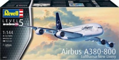 Revell Airbus A380-800 Lufthansa New Livery 1:144 Airbus A380-800 Lufthansa Новая ливрея 1:144