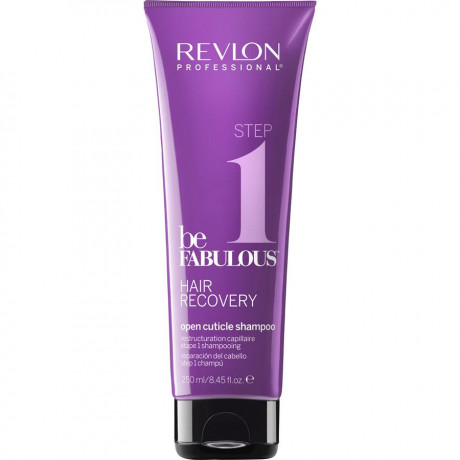 Revlon (Ревлон) Professional Be Fabulous Step 1 Open Cuticle Shampoo Восстанавливающий Шампунь для волос Hair Recovery, 250 мл
