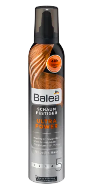 Balea Schaumfestiger Ultra Power 250 ml, Балеа Мусс для укладки волос Ultra Power 250 мл