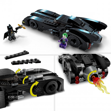 LEGO Batman Movie 76224 Batmobile: Batman verfolgt den Joker Конструктор Лего Герои Погоня Бэтмена за Джокером