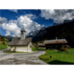 CALVENDO Puzzle CALVENDO Puzzle Der alte Weiler Пазл CALVENDO Пазл Старая деревня