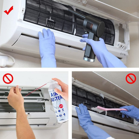 GelldG GelldG Akku-Stielstaubsauger Elektrische Staubgeblase, 40000 U/min Air Duster  Беспроводной пылесос GelldG, электрический пылесборник, 40000 об/мин, воздушная тряпка