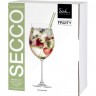Eisch Eisch Secco Flavoured Fruity Glaser mit Trinkhalmen im Geschenkkarton Set 4-tlg. / 1,0 L Бокалы Eisch Secco Flavored Fruity с трубочками для питья в подарочной упаковке из 4 штук. / 1,0 л