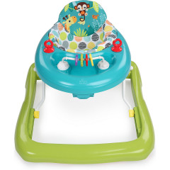 Bright Starts Giggling Safari Lauflernhilfe mit einfach faltbarem und verstaubarem Gestell Ходунки Giggling Safari с легко складываемой и убираемой рамой