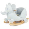 bieco Schaukelpferd Plusch Elefant Schaukeltier 60 cm Baby Wippe Holz Spielzeug ab 9M Schaukeltiere Лошадка-качалка