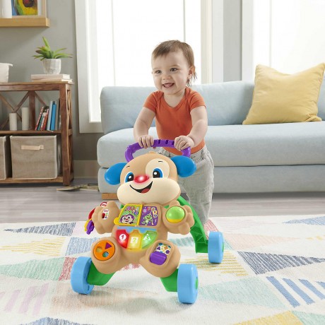 Mattel Fisher-Price Lernspass Hundchens Lauflernwagen Ходунки для собак Fisher-Price Learning Fun