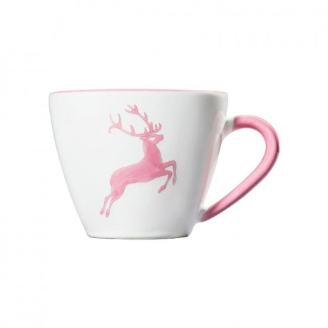 Gmundner Keramik Gmundner Keramik Rosa Hirsch Kaffee-Obertasse Gourmet 0,2 L Чашка для кофе Gmundner Ceramics Rosa Hirsch Gourmet 0,2 л