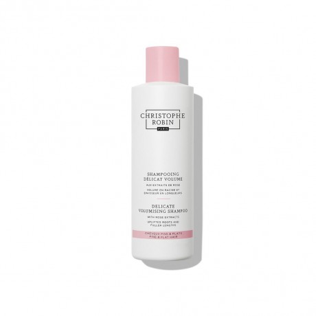 Christophe Robin Delicate Volumising Shampoo with Rose Extracts Нежный шампунь для объема с экстрактом розы